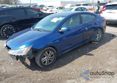 2019 Hyundai Elantra Sel из США, поврежденный, VIN 5NPD84LF7KH460845